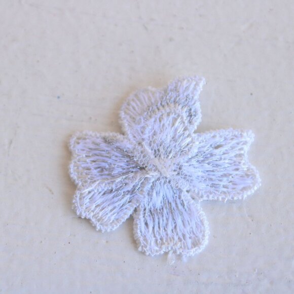 Source Unknown Silver and Purple Decorative Appliques - Picture 6 of 10